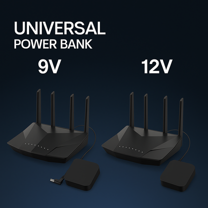 Wifi Router Power Bank 20000 mAH – Reliable Backup Power for Seamless Internet Connectivity | Best Quality Power Bank For Wifi Router - Without Adapter ( Random Color