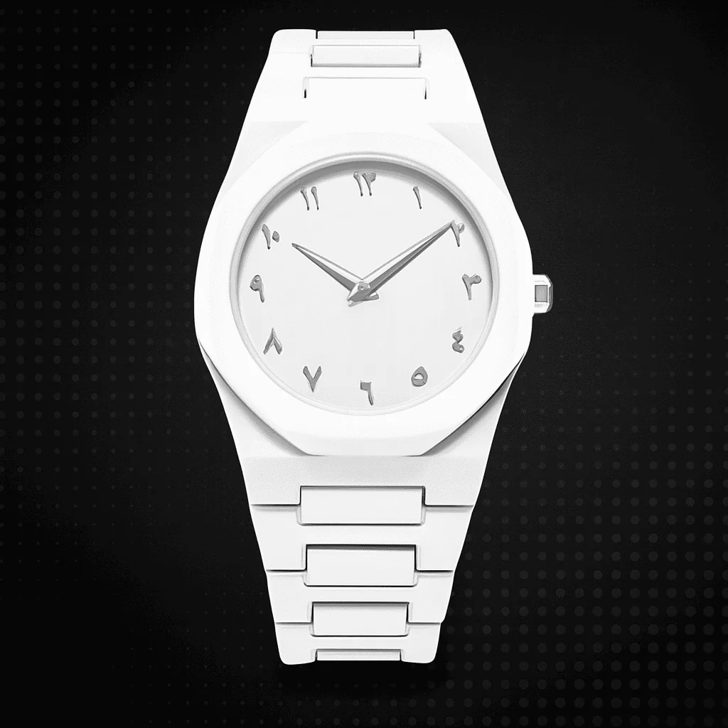 Black Aura Couple Watch – Elegant Matching Timepieces, Stylish Fashion Accessories for Men and Women-without box