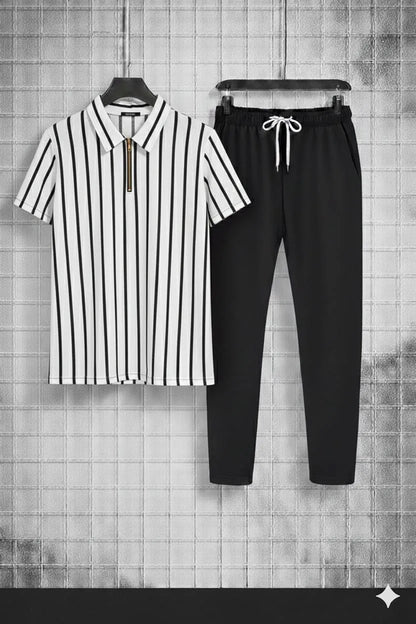 OLD MONY Jersey Texture Track Suit